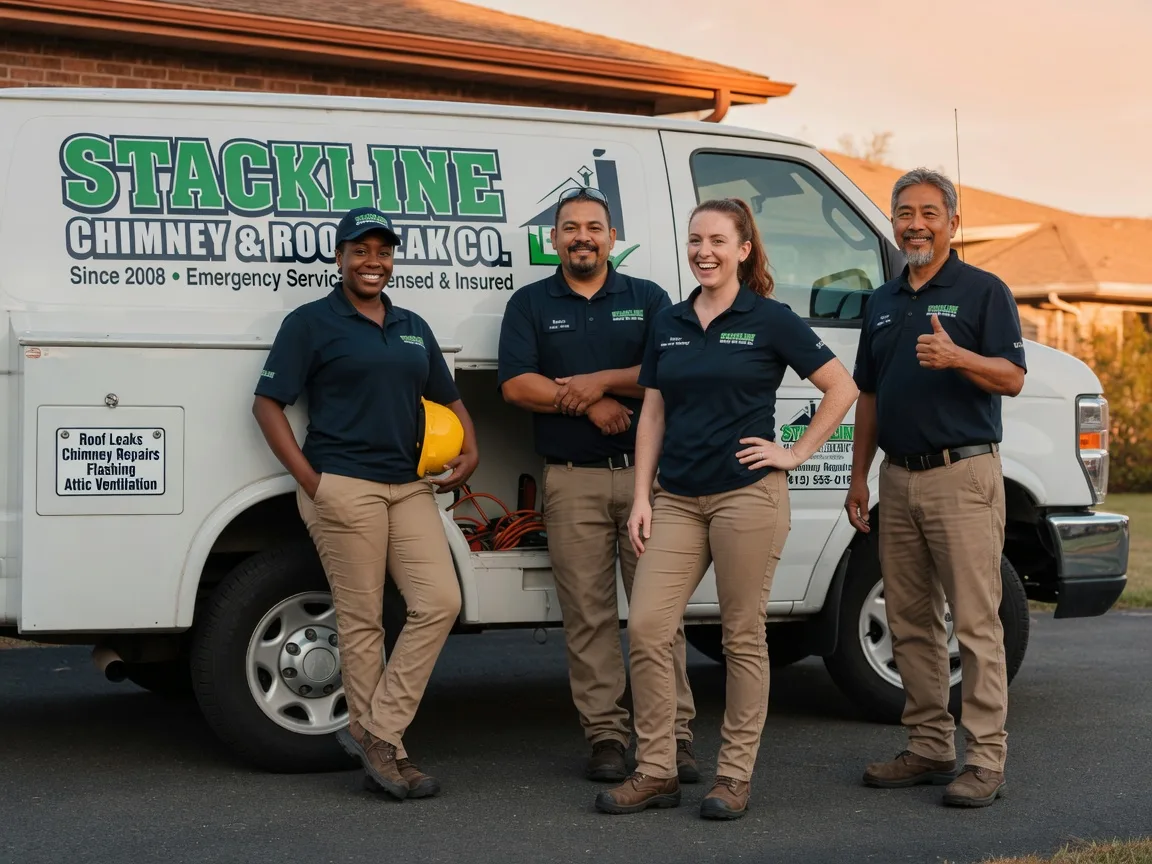 Chimney flashing repair company in Cohutta, GA